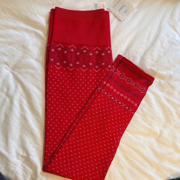 Fabletics Pants - Holiday Patterned Leggings